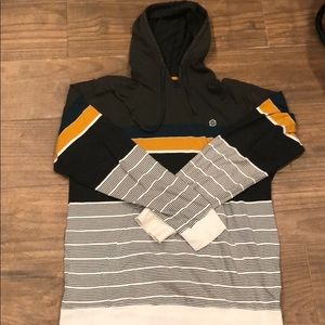 Billabong striped hoodie